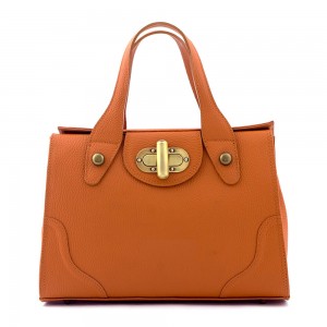Geanta piele maro deschis GF338