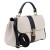 Geanta dama piele bej/negru GF3385