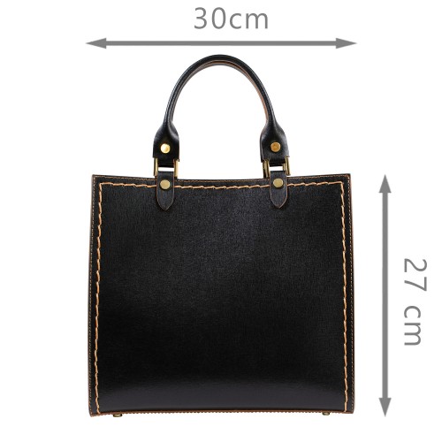 Geanta dama piele neagra GF3391