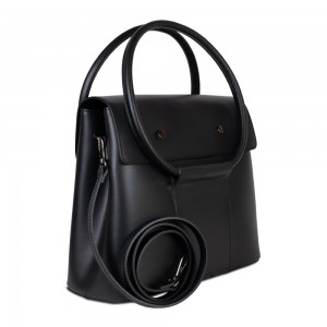 Geanta piele neagra GF3400