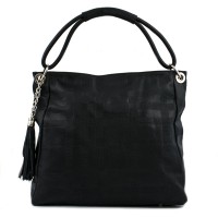 Geanta piele neagra GF358