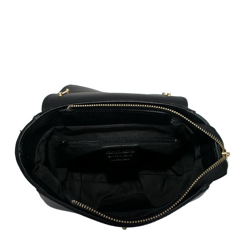 Geanta piele neagra GF359