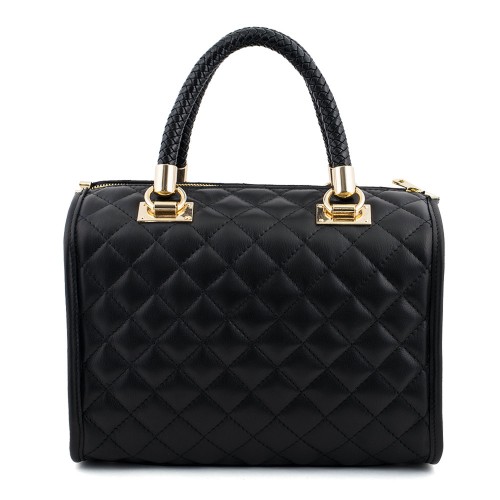 Geanta piele neagra GF367