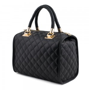 Geanta piele neagra GF367