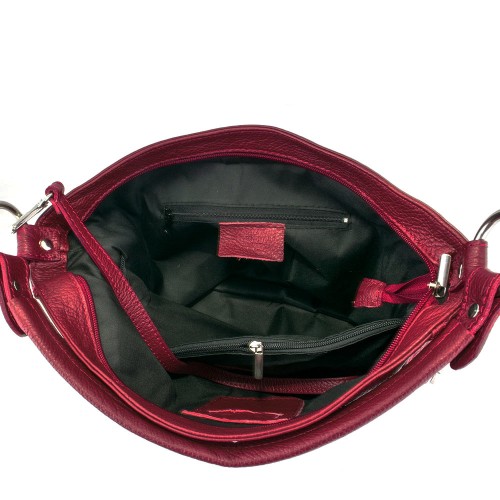 Geanta piele grena GF372