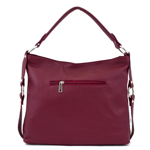 Geanta piele grena GF372