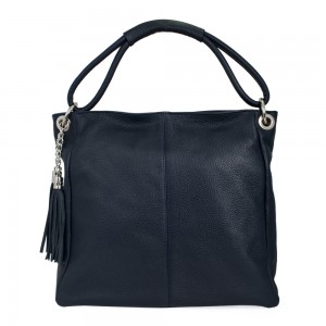 Geanta piele bleumarin GF376