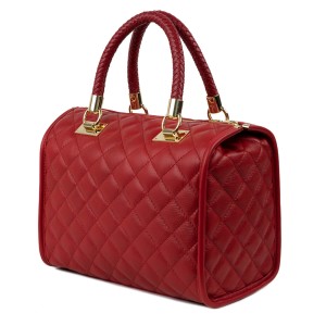 Geanta piele rosie GF394