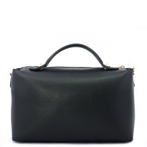 Geanta piele neagra GF397