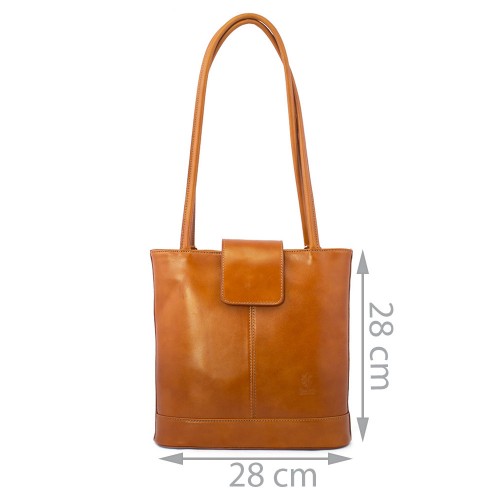 Geanta piele maro GF399