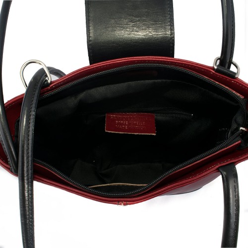 Geanta piele grena GF401