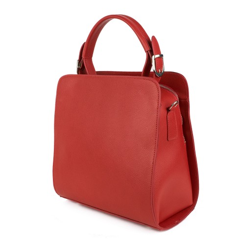 Geanta piele rosie GF416