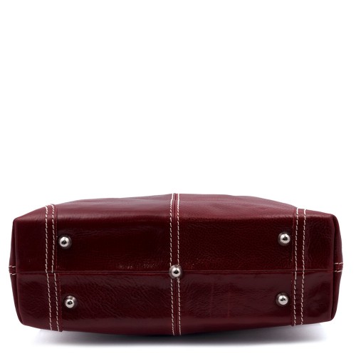 Geanta piele marsala GF431