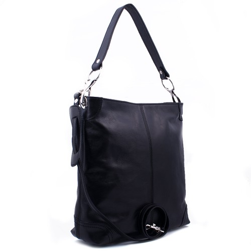 Geanta piele neagra GF432