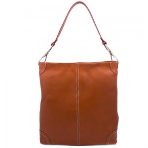 Geanta piele maro ocru GF433