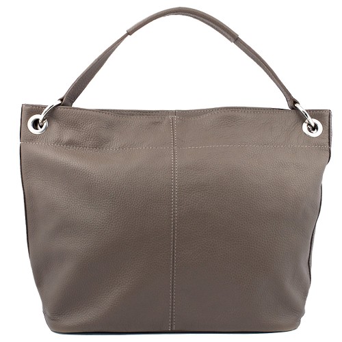 Geanta piele taupe GF437