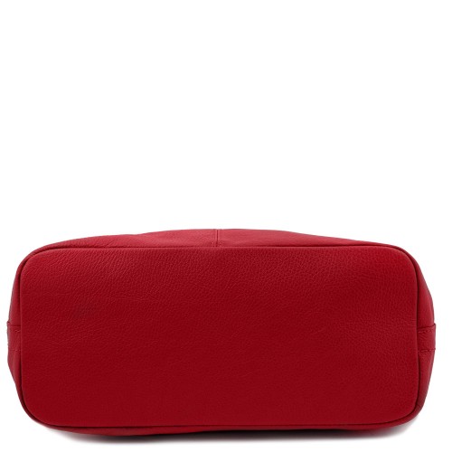 Geanta piele rosie GF439