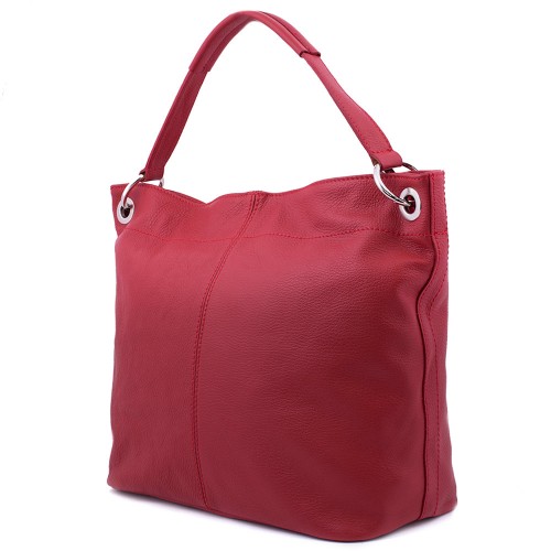 Geanta piele rosie GF439