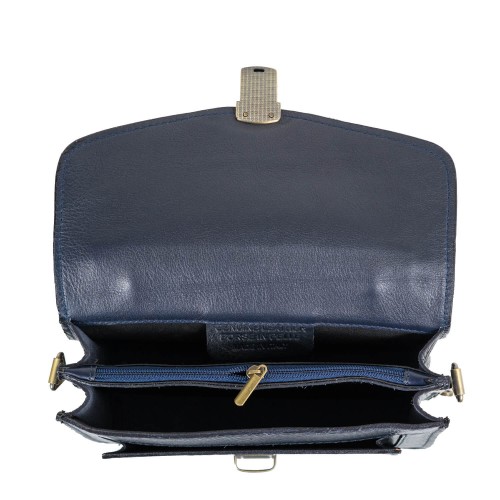 Gentuta piele bleumarin GF446