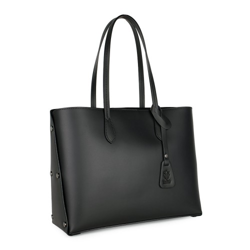 Geanta piele neagra GF453