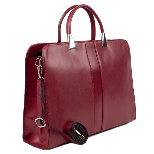 Geanta piele grena GF459