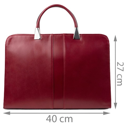 Geanta piele grena GF459