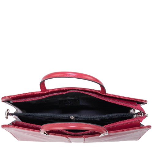 Geanta piele grena GF459