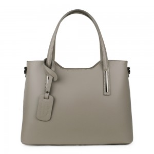 Geanta piele taupe GF467