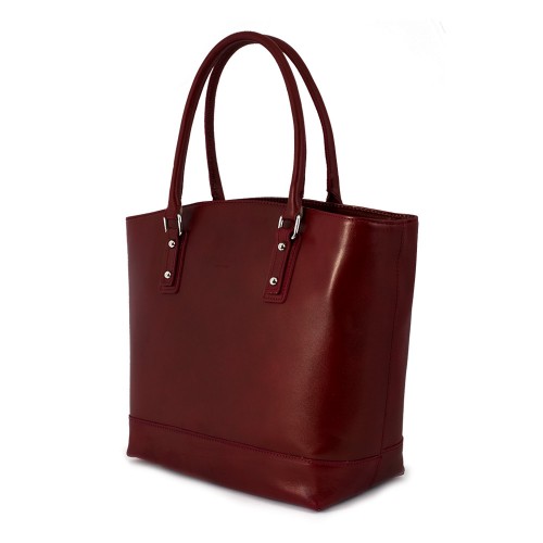 Geanta piele bordeaux GF490