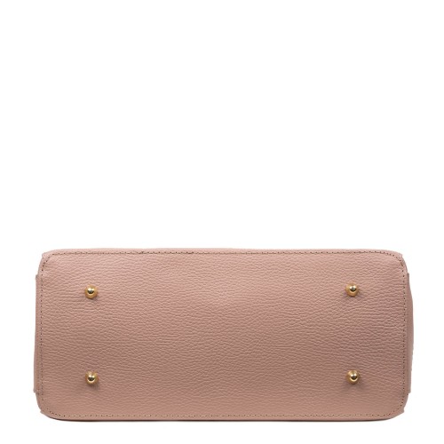 Geanta piele roz prafuit  GF493