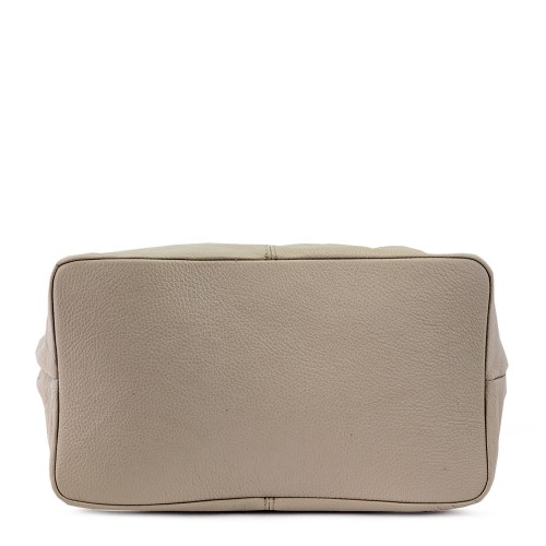 Geanta piele crem GF524