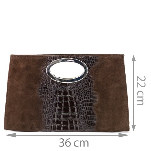 Plic piele maro GF536