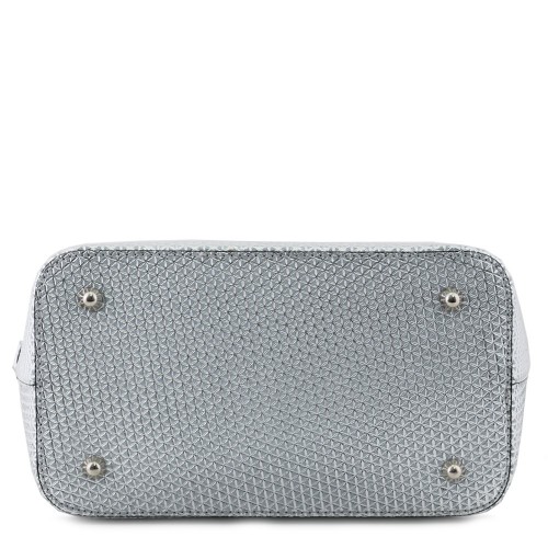 Geanta piele silver GF566