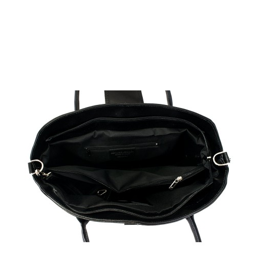Geanta piele neagra GF581