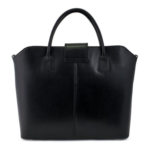 Geanta piele neagra GF581