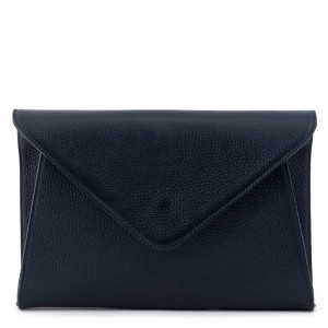 Plic piele albastru inchis GF590