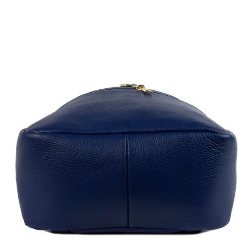 Rucsac piele albastru GF602