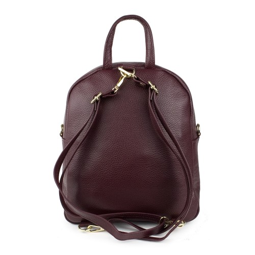 Rucsac piele marsala GF604