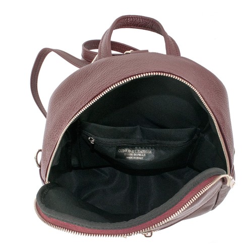 Rucsac piele marsala GF604
