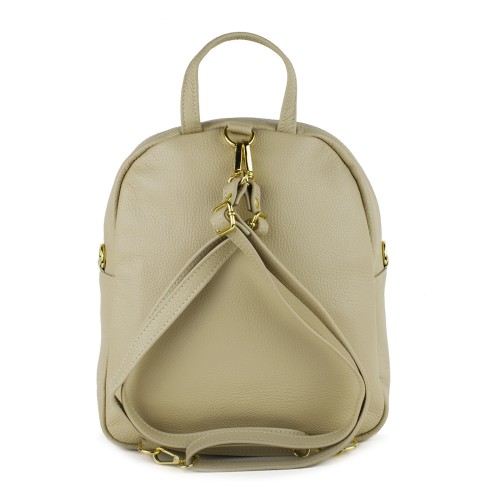 Rucsac piele crem GF605