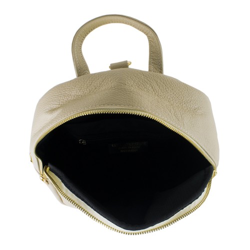 Rucsac piele crem GF605