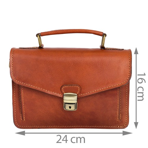 Gentuta piele maro GF608