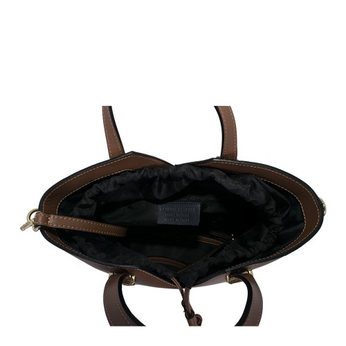 Geanta piele maro GF611
