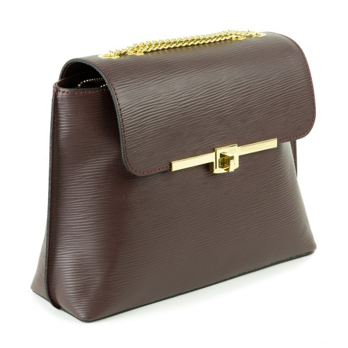 Geanta piele marsala GF614