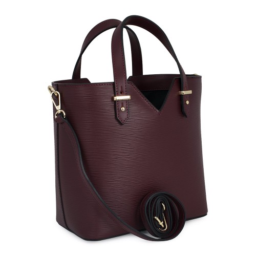 Geanta piele marsala GF618