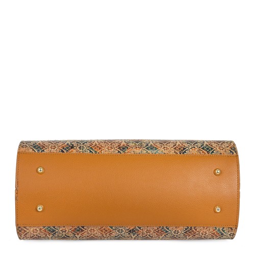 Geanta piele imprimeu paisley GF625