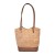 Geanta piele maro cu imprimeu paisley GF653