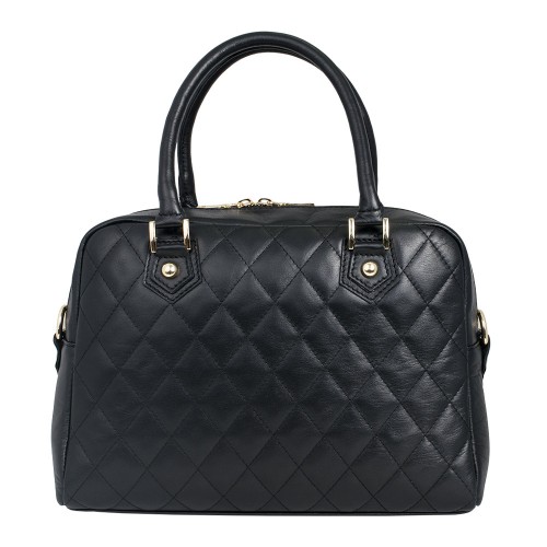 Geanta piele neagra GF659