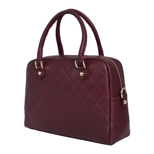 Geanta piele marsala GF660
