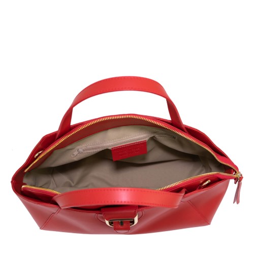 Geanta piele rosie GF672
